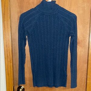 Eddie Bauer Blue Knit Sweater